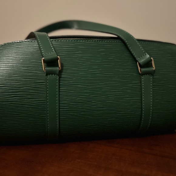 SOUFFLOT VINTAGE LEATHER HANDBAG - Picture 3 of 5